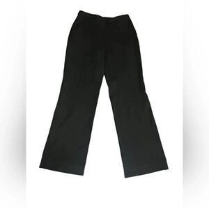 Women’s ST JOHN SPORT black business casual classic trouser straight leg pants